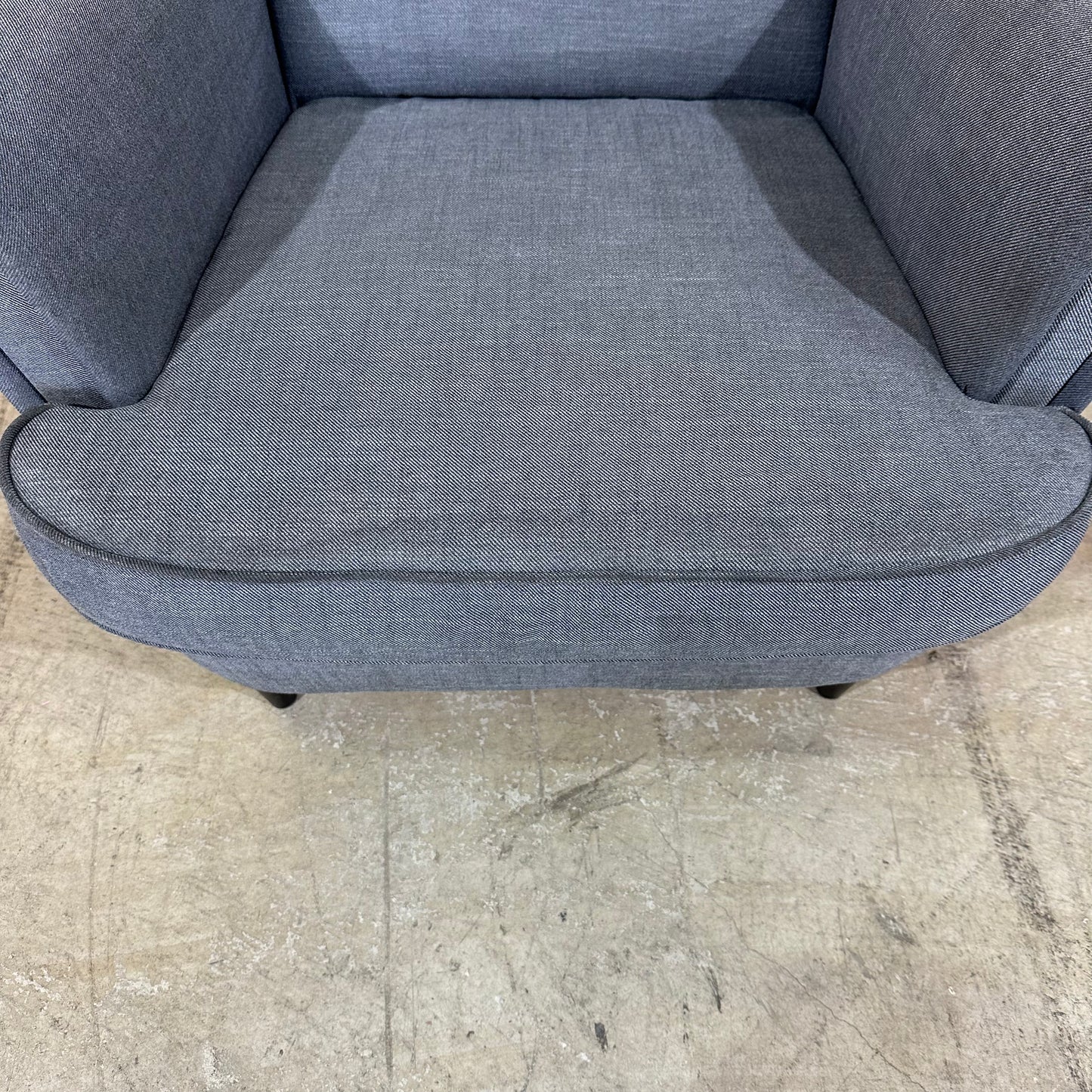 IKEA STRANDMON Wing Chair, Nordvalla Dark Grey