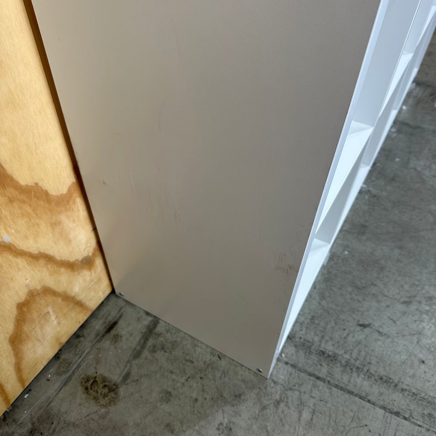 White Cube Storage Unit