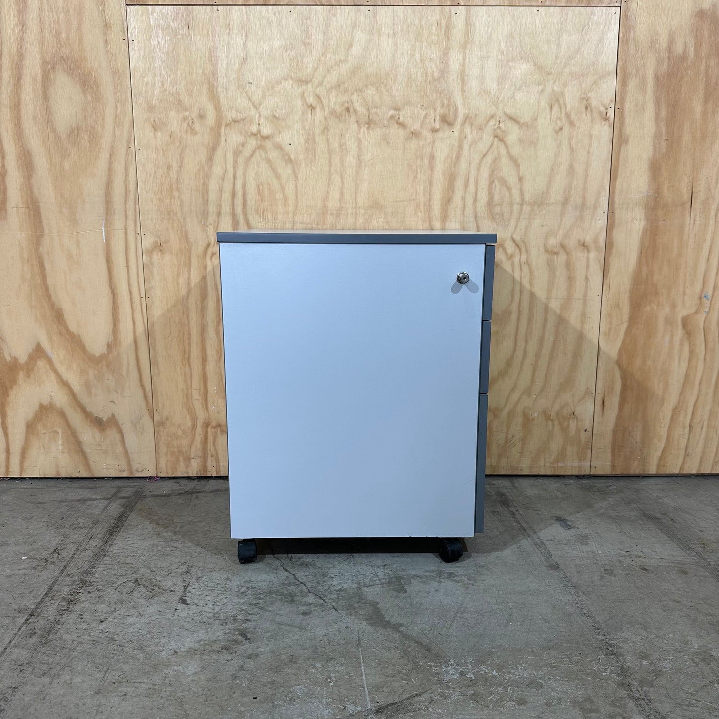 Light Grey Melamine Pedestal