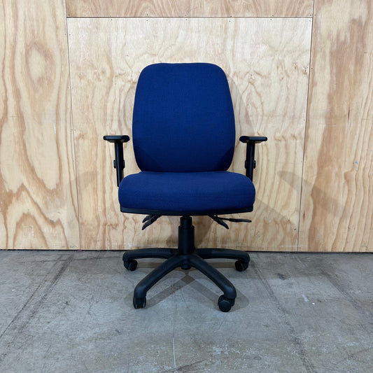 Blue Pago Task Chair with Arms