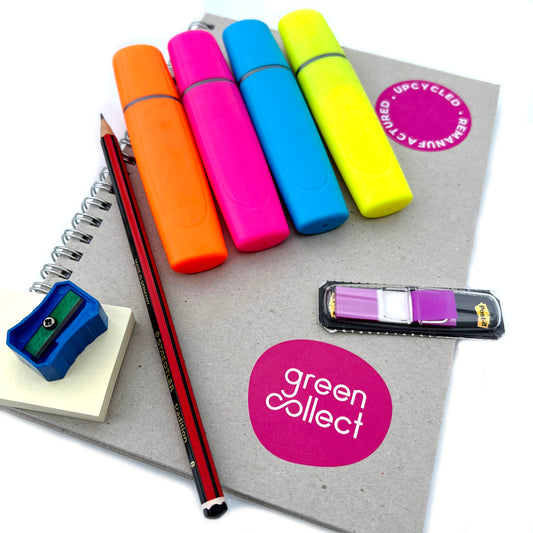 Green Collect Salvaged Stationery & Notebook Pack