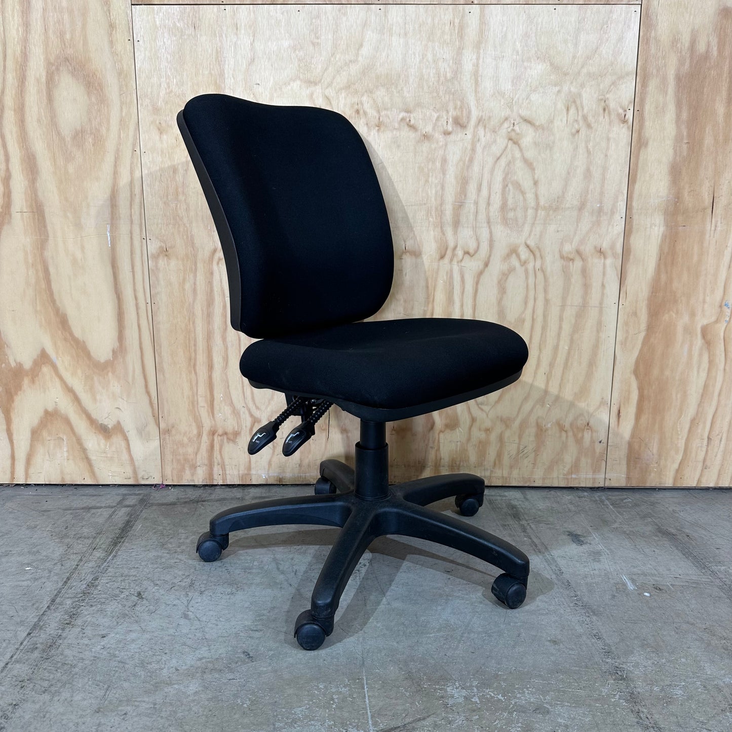 Black Highback Task Chair by Furnx