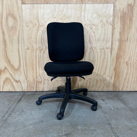 Black Highback Task Chair by Furnx