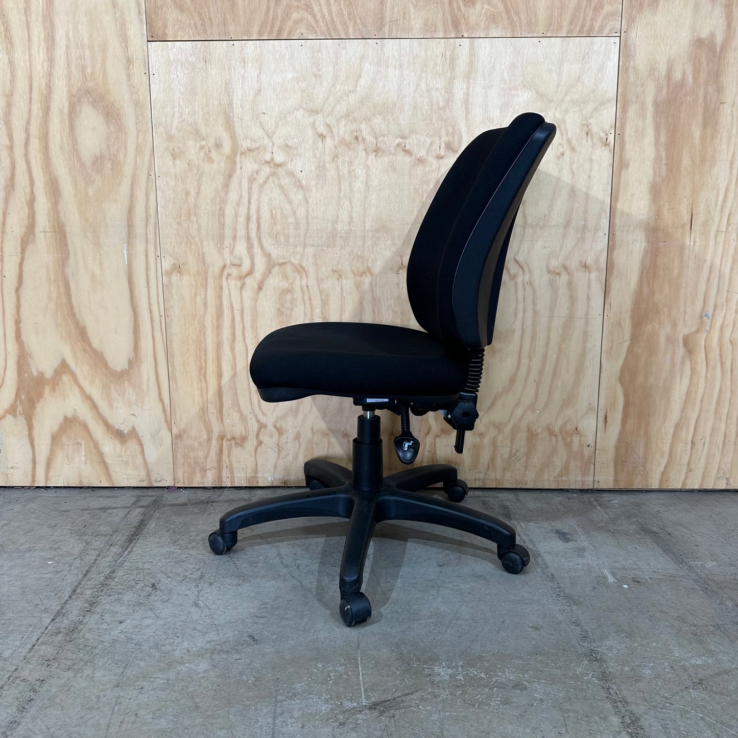 Black Highback Task Chair by Furnx
