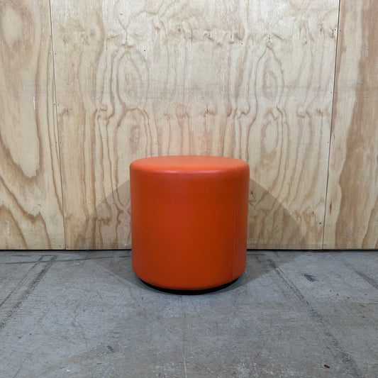 Orange Ottoman