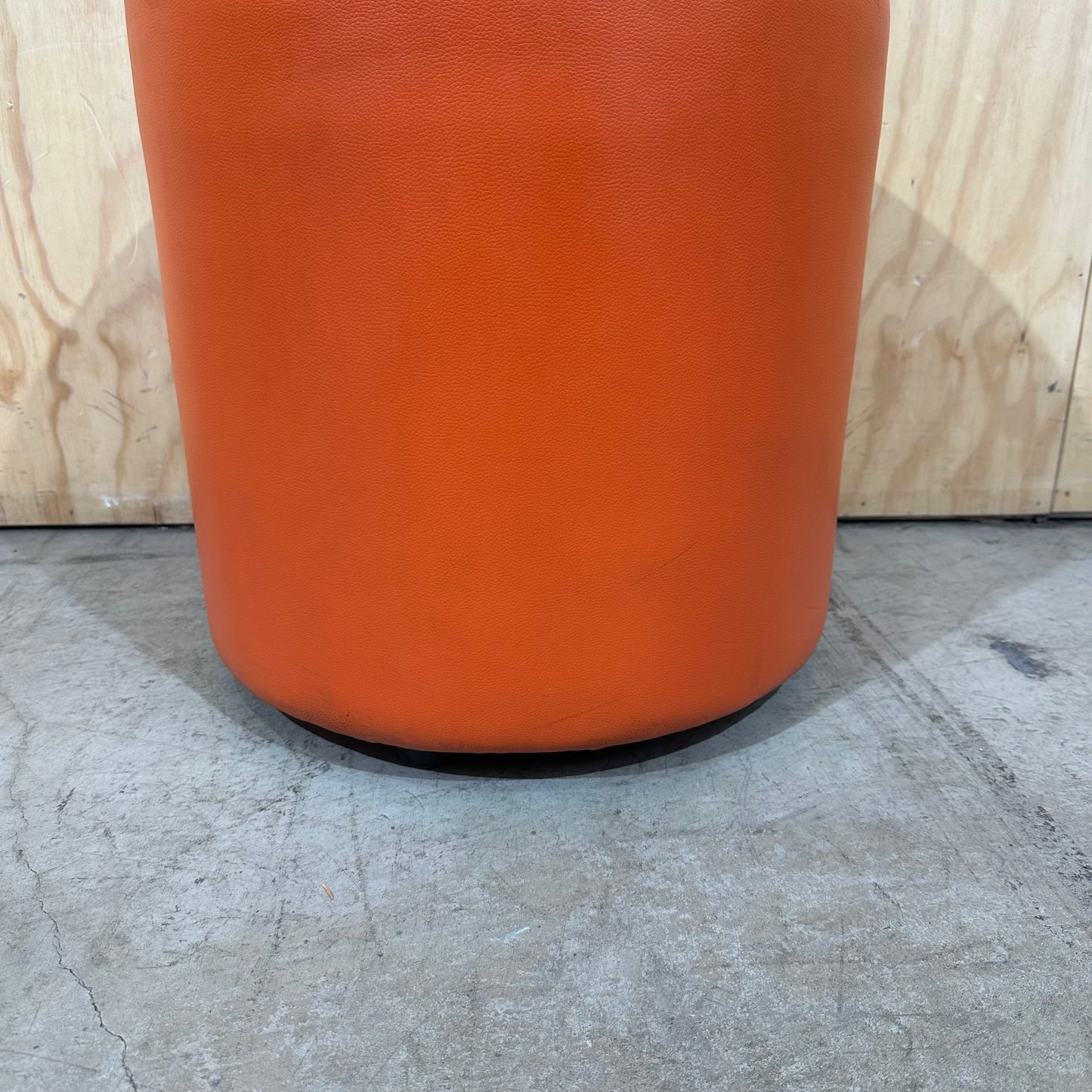 Orange Ottoman