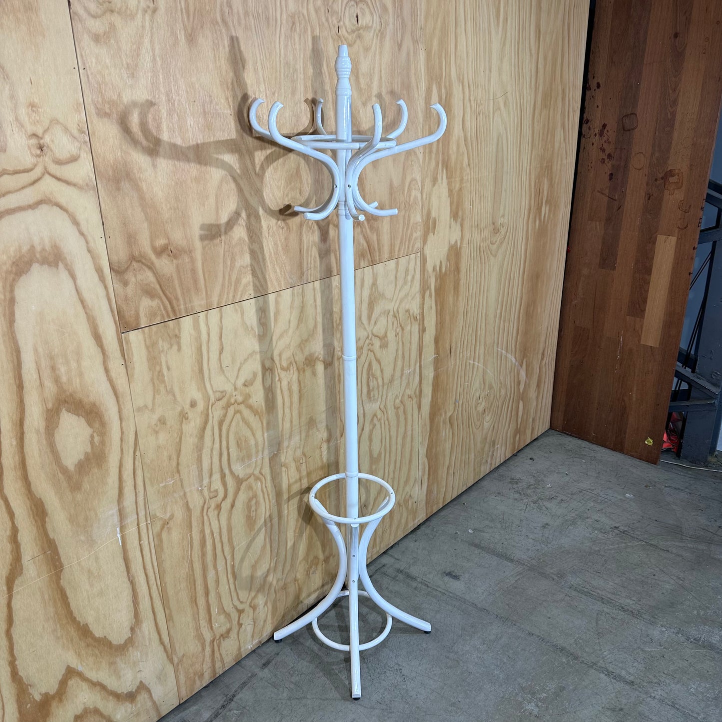 White Vintage Coat Rack