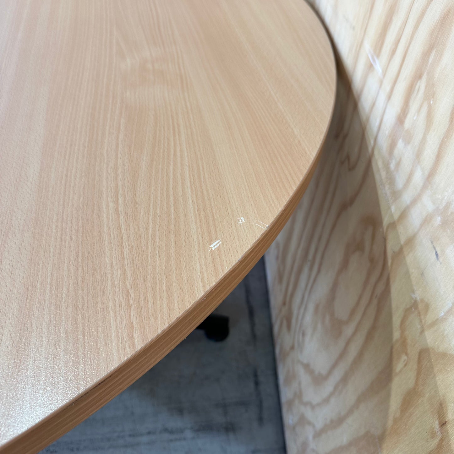 Large Round Meeting Table