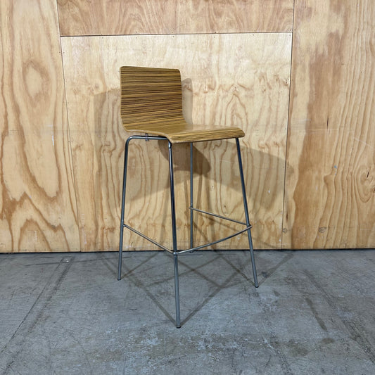 B.C.I Wooden Veneer Stool