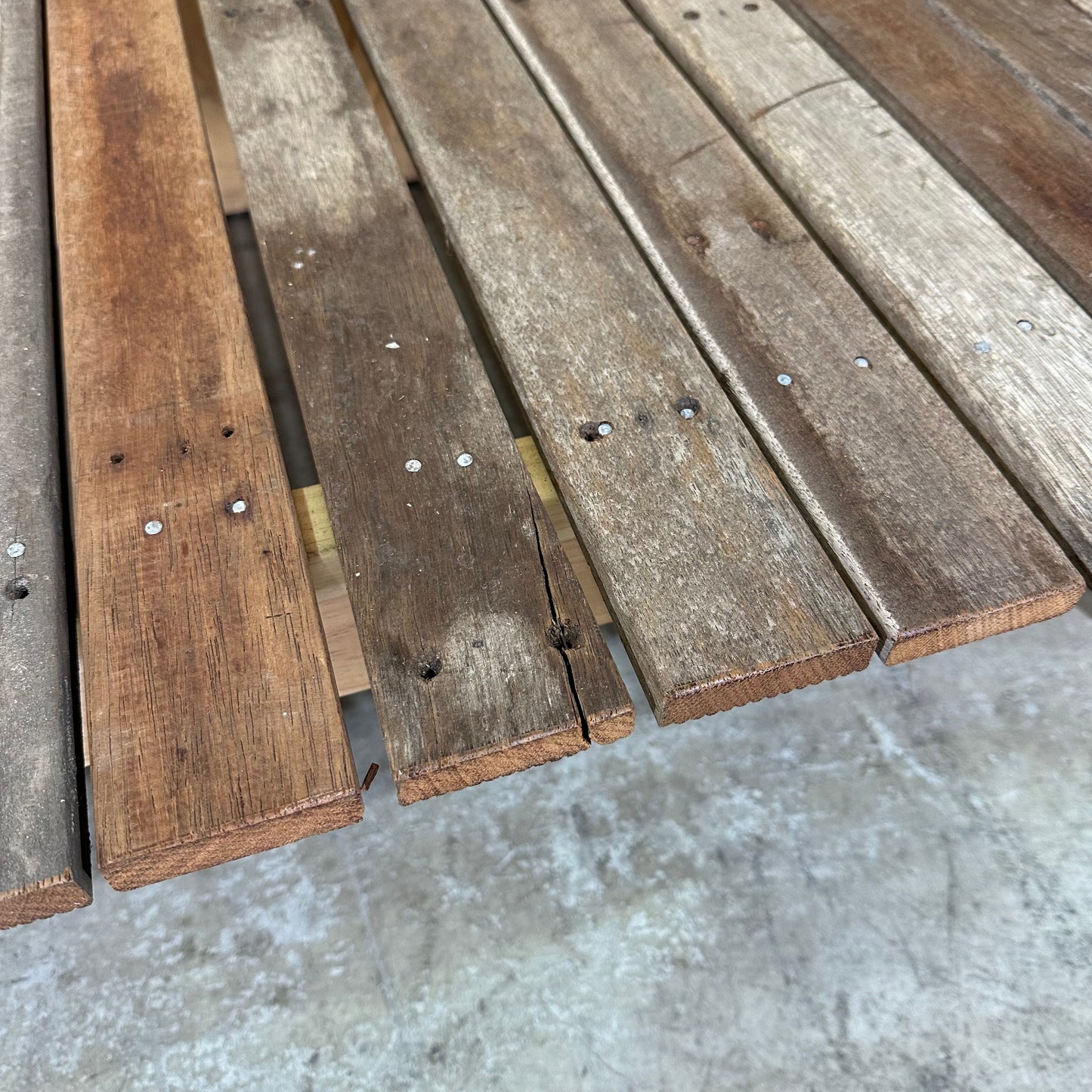Artisan Recycled Timber Slat Coffee Table
