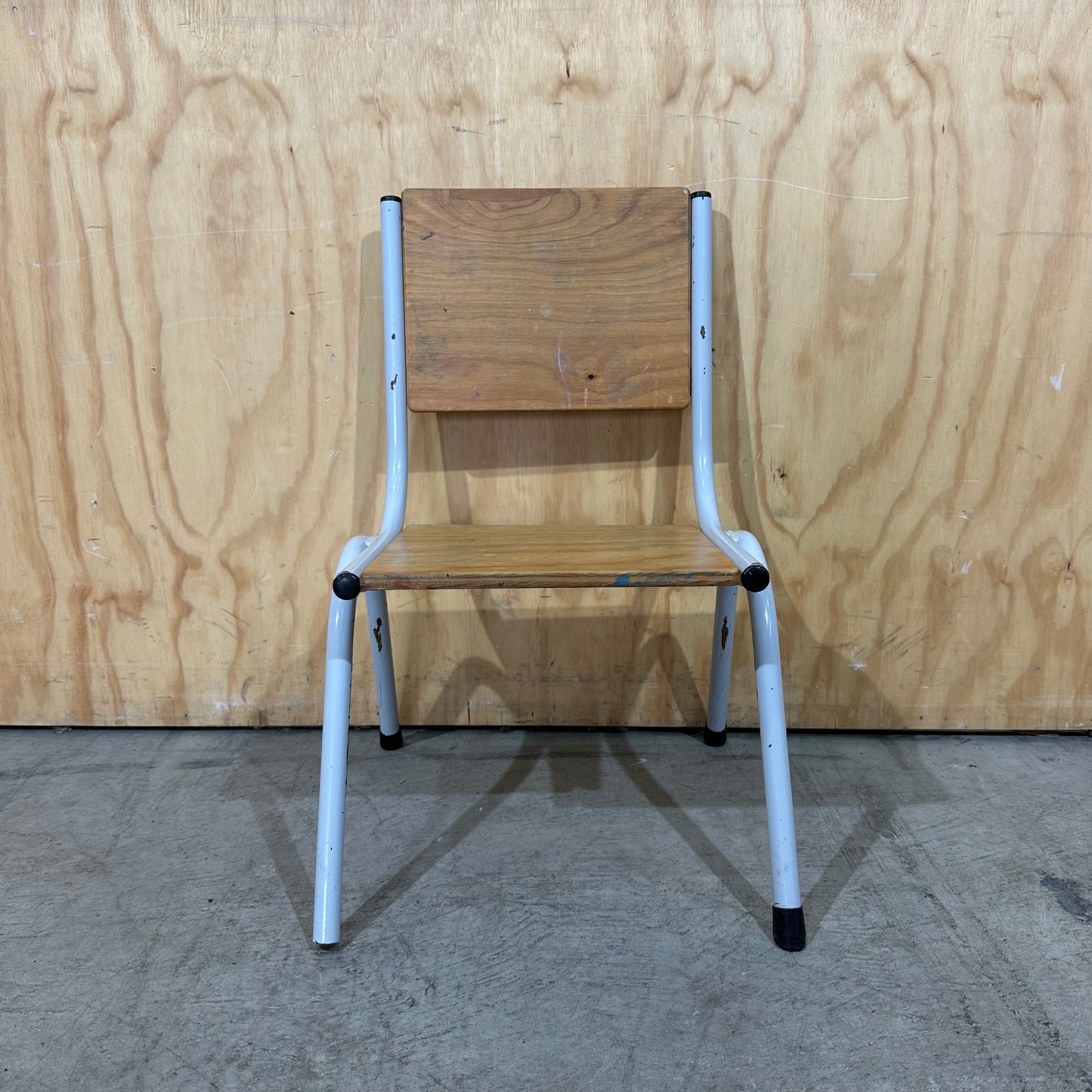 Vintage Industrial Children’s School Chair