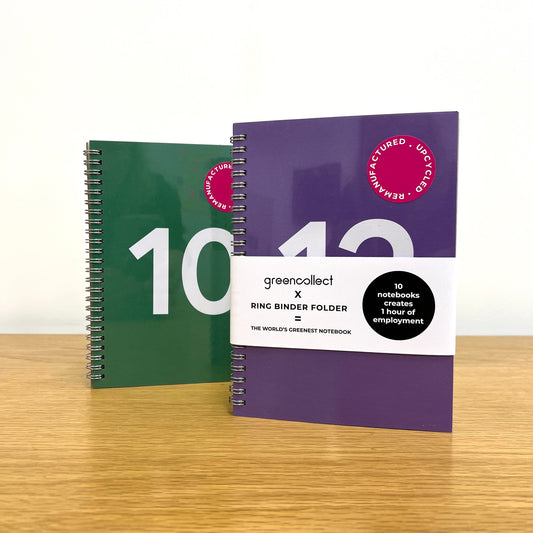 Green Collect Limited Edition Upcycled Picture Notebook A5