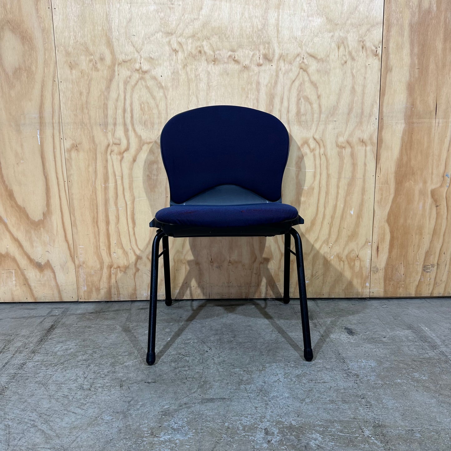 Purple Fabric Visitor Chair