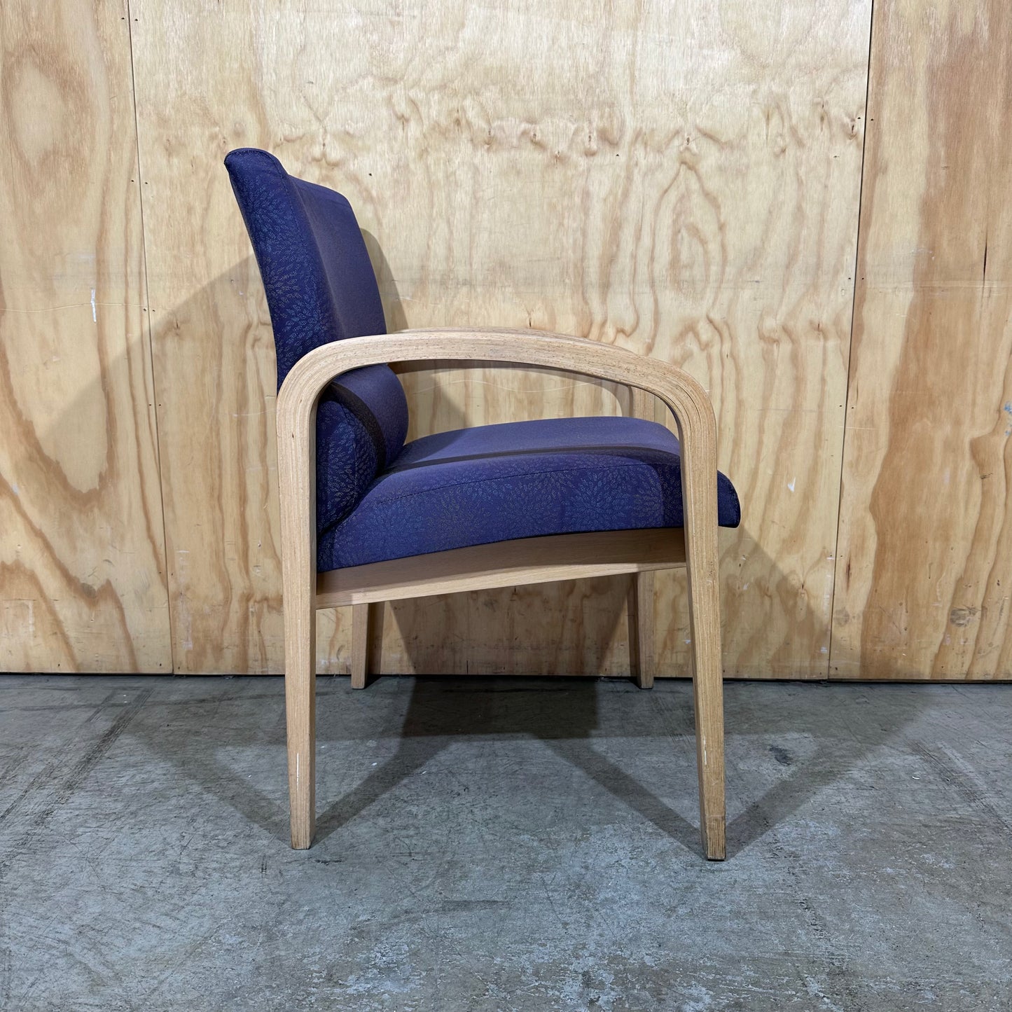 Infinity Commercial Furniture Purple Waiting Chair