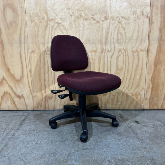 Maroon Turnco Task Chair