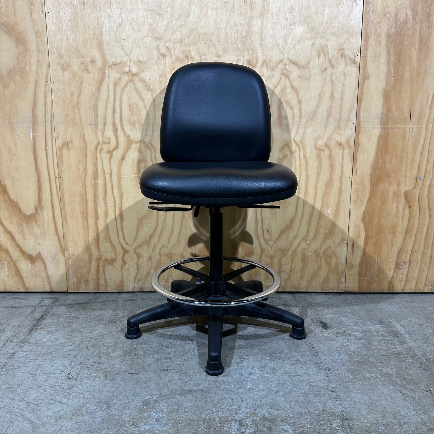 Black Turnco Baron Specialised Drafting Chair no Wheels