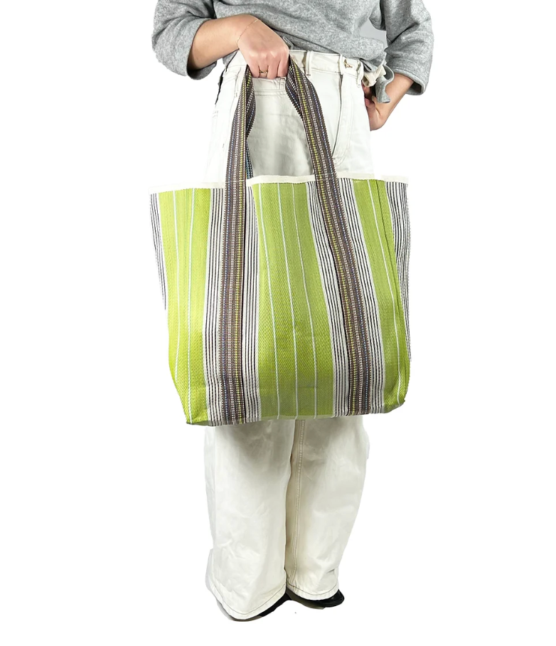 Apple Green Duck Market Bags