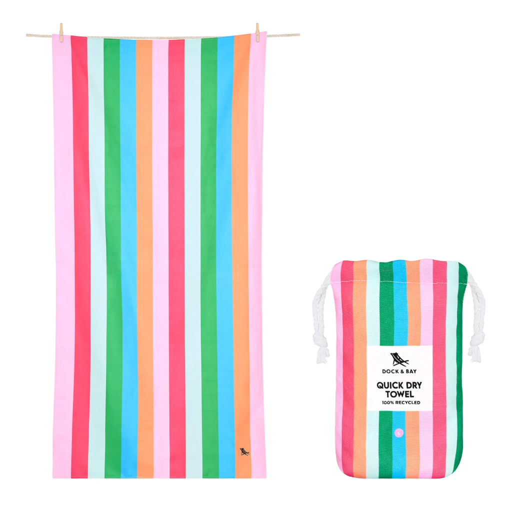 Dock & Bay Beach Towel Summer Collection - L