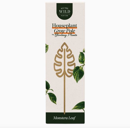 We the Wild Grow Pole - Brass