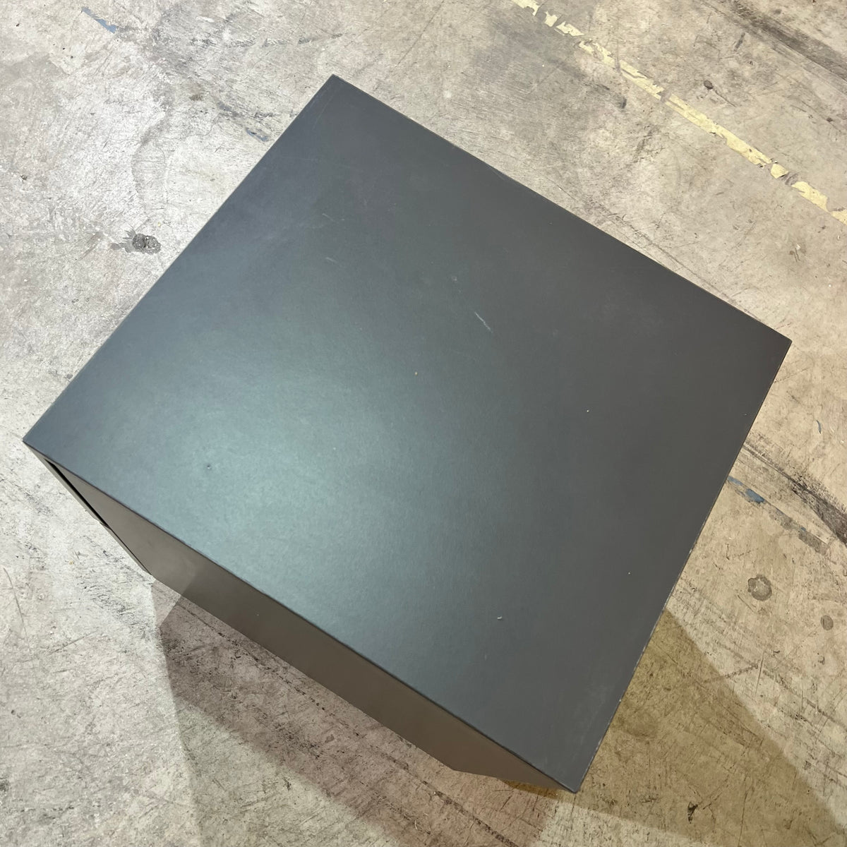 Charcoal Pedestal with Chrome Handles (Two Sizes)