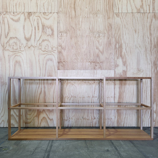 BULK BUY: Timber Oak Frame / Shelving - Large