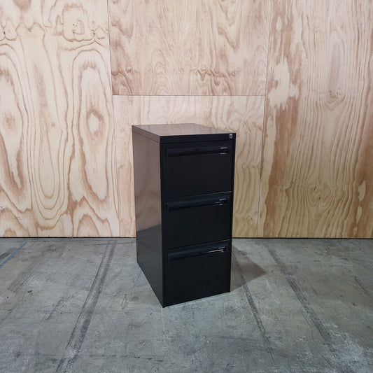 Namco 3 Drawer Filing Cabinet (Black)