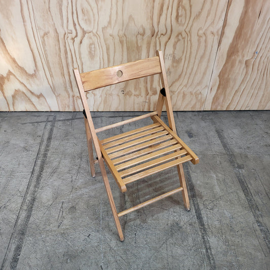 Ikea 'FRÖSVI' Folding Chair in Beech