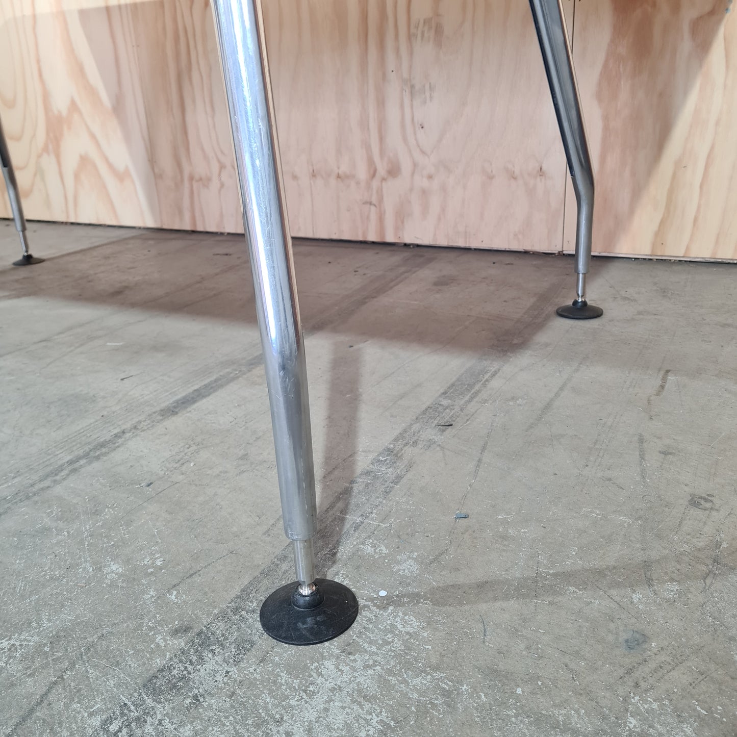 Office Desk in Timber with Powerboard