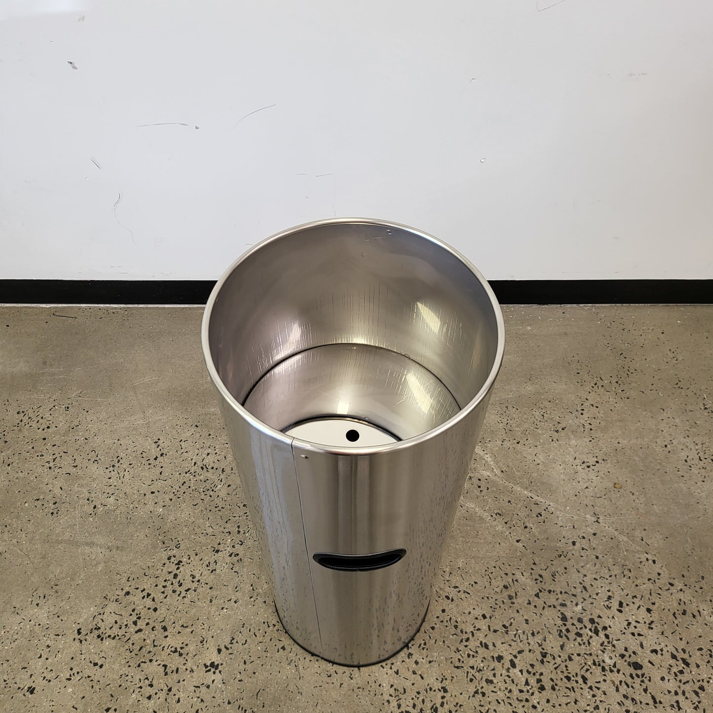 Chrome Metal Bin
