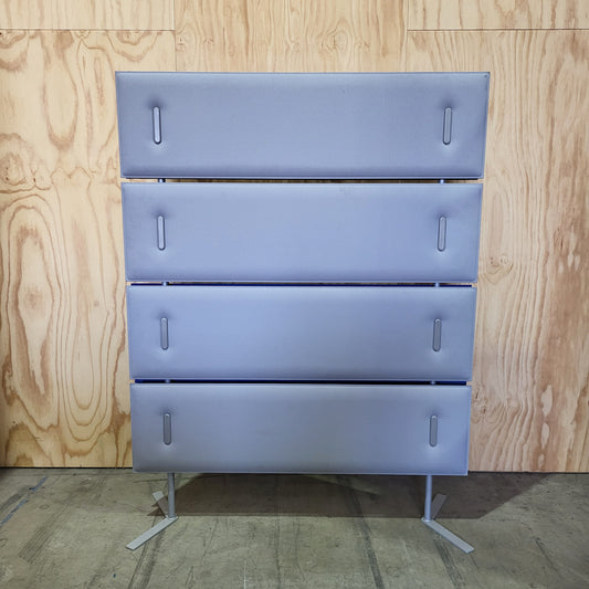 Grey and Blue Caimi Mitesco Divider by Michele De Lucchi (Double Sided)