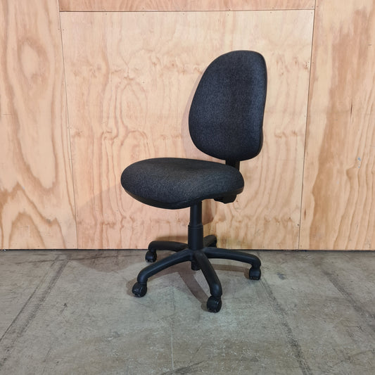 Grey High Back Task Chair