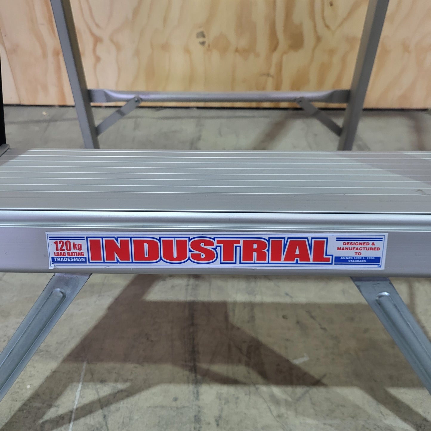 Indalex 2-Step Ladder Slimline Platform Ladder - 120kg Rated