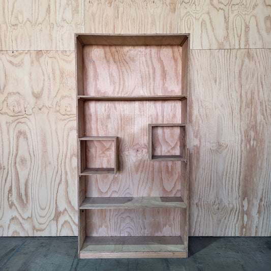 Custom Plywood Shelving Unit
