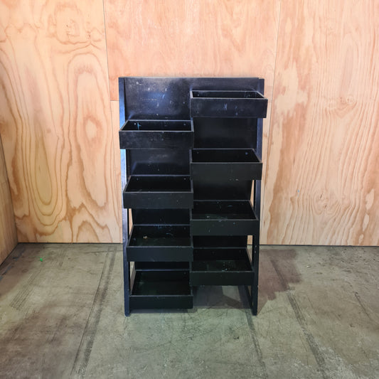 Wooden Black Display Unit