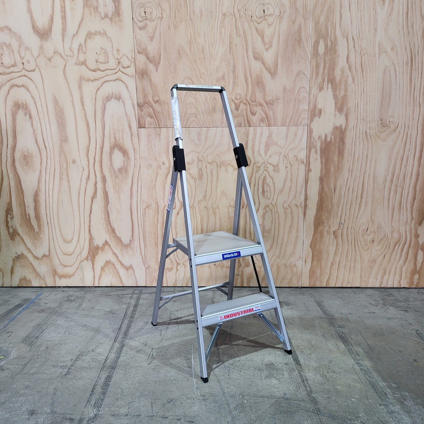 Indalex 2-Step Ladder Slimline Platform Ladder - 120kg Rated