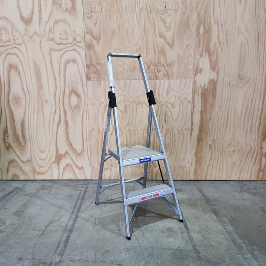 Indalex 2-Step Ladder Slimline Platform Ladder - 120kg Rated