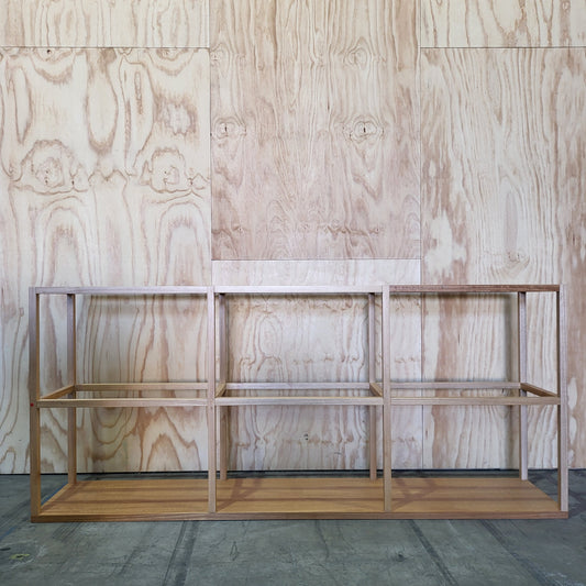 BULK BUY: Timber Oak Frame / Shelving - Large