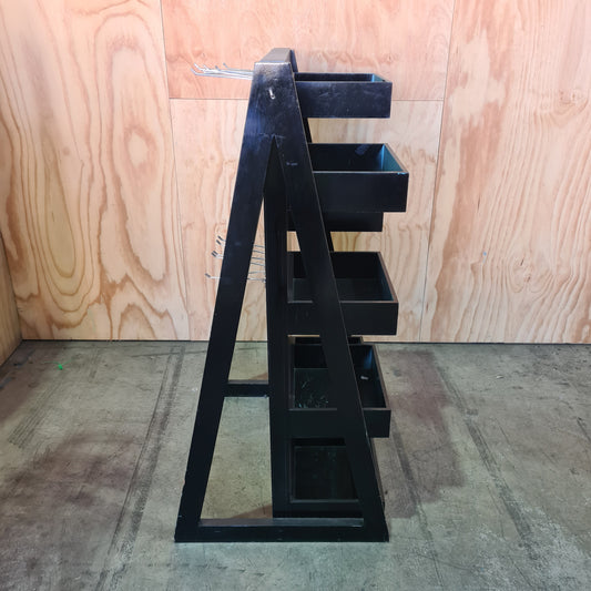 Wooden Black Display Unit