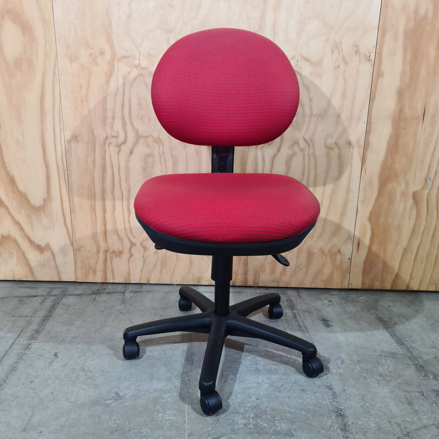 Red office chair