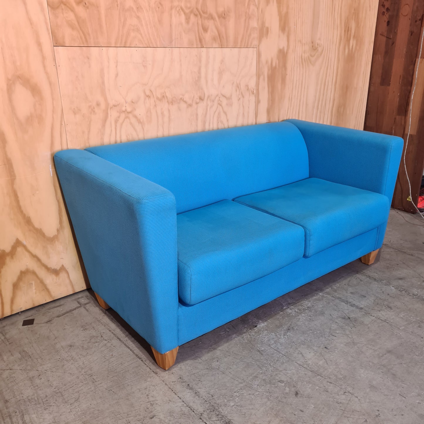 Blue Two Seater Lounge