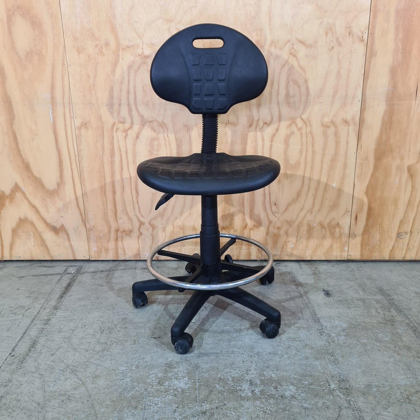 Industrial Polyurethane Drafting Stool