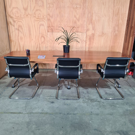 Woodgrain Boardroom Table by Thinking Works