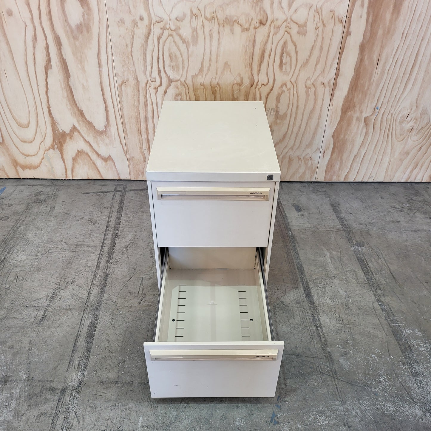 Namco 2 drawer filing cabinet Beige