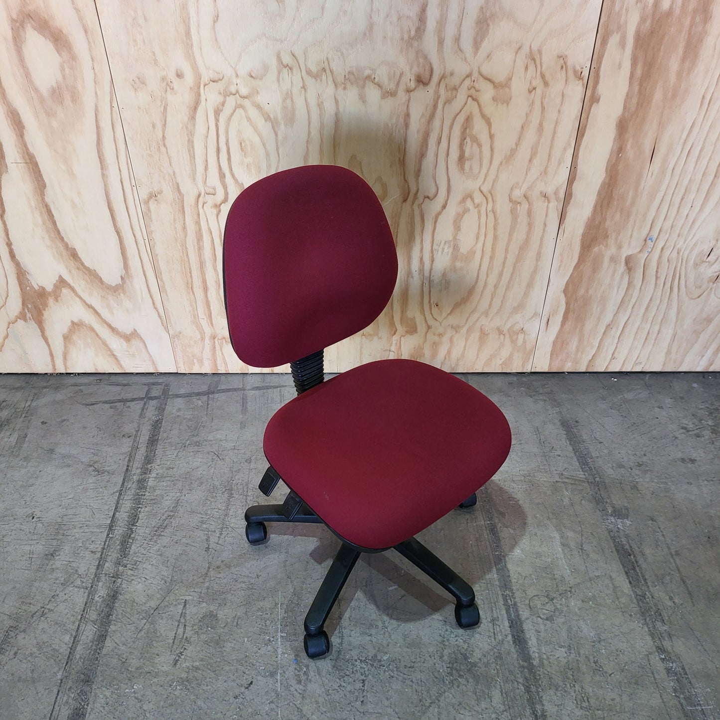 Red Task Chair without Arms