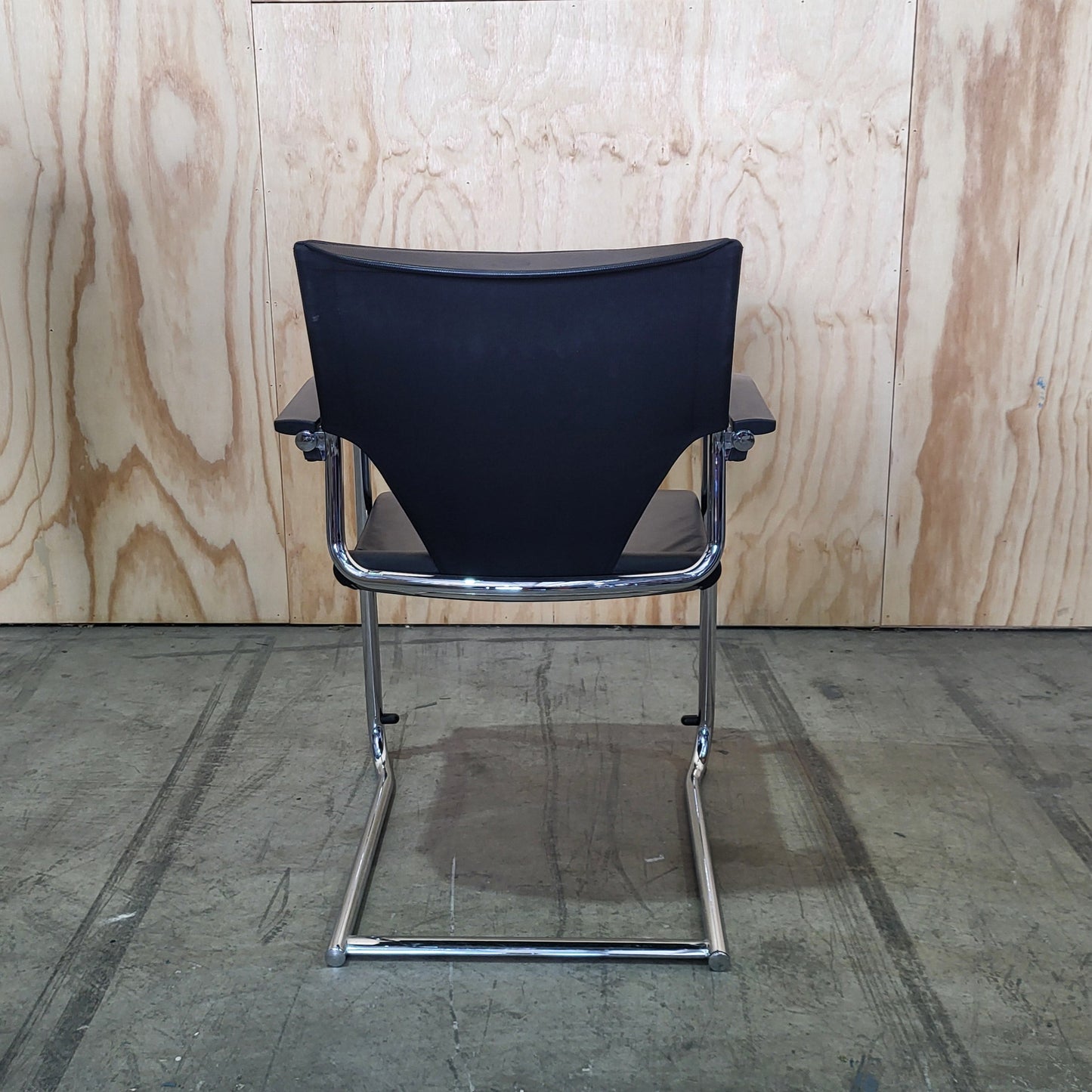 BULK BUY: Wilkhahn Modus 278/71 Stackable Sled Leather Chair