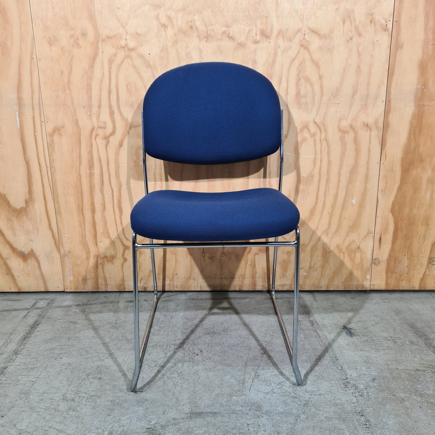 Mid-Century Inspired Commercial Sled Base Chair