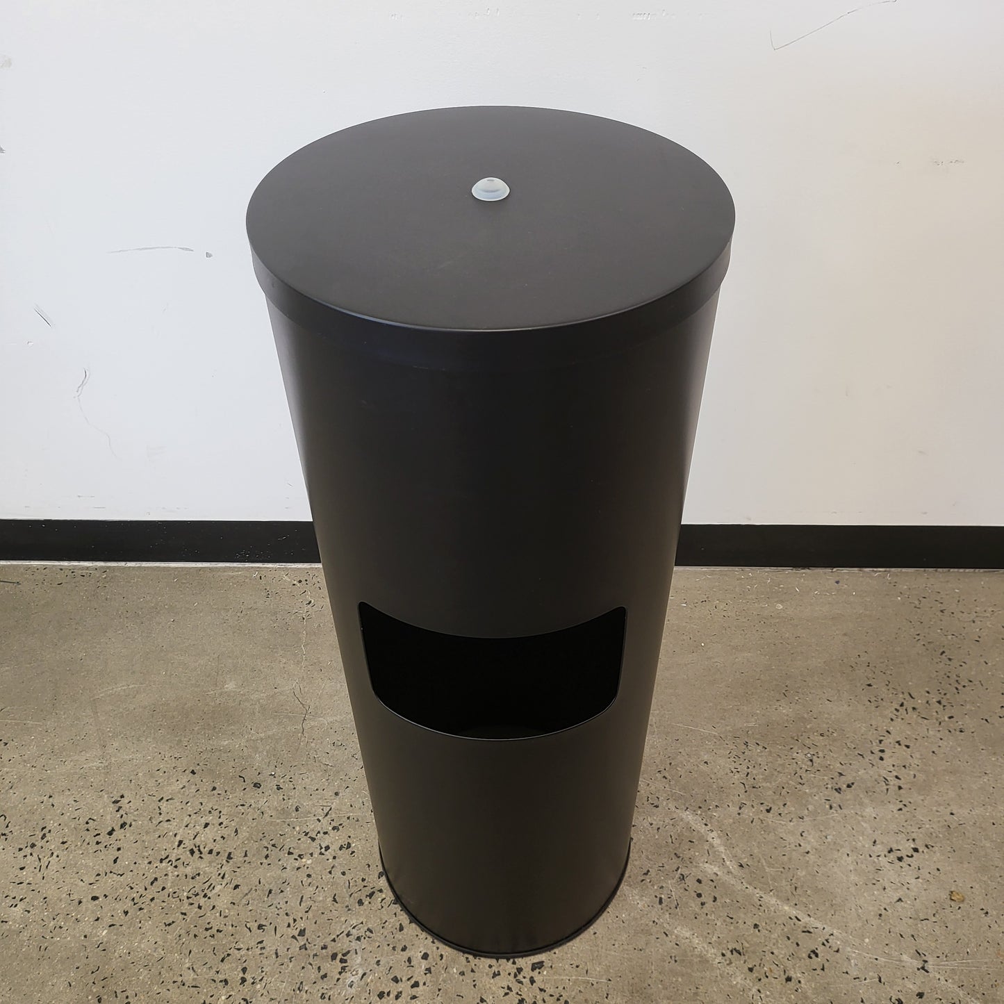 Floor Standing Antibacterial Wet Wipe Dispenser, Black