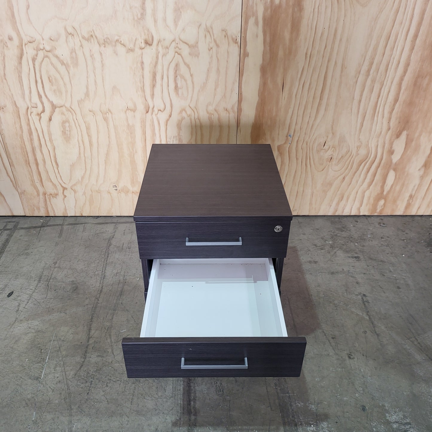 Black 3 Drawer Pedestal