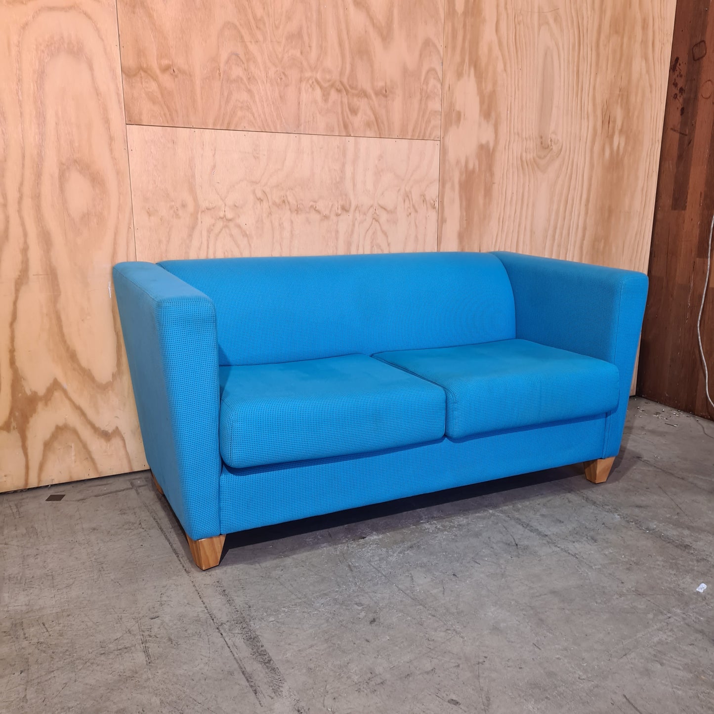Blue Two Seater Lounge