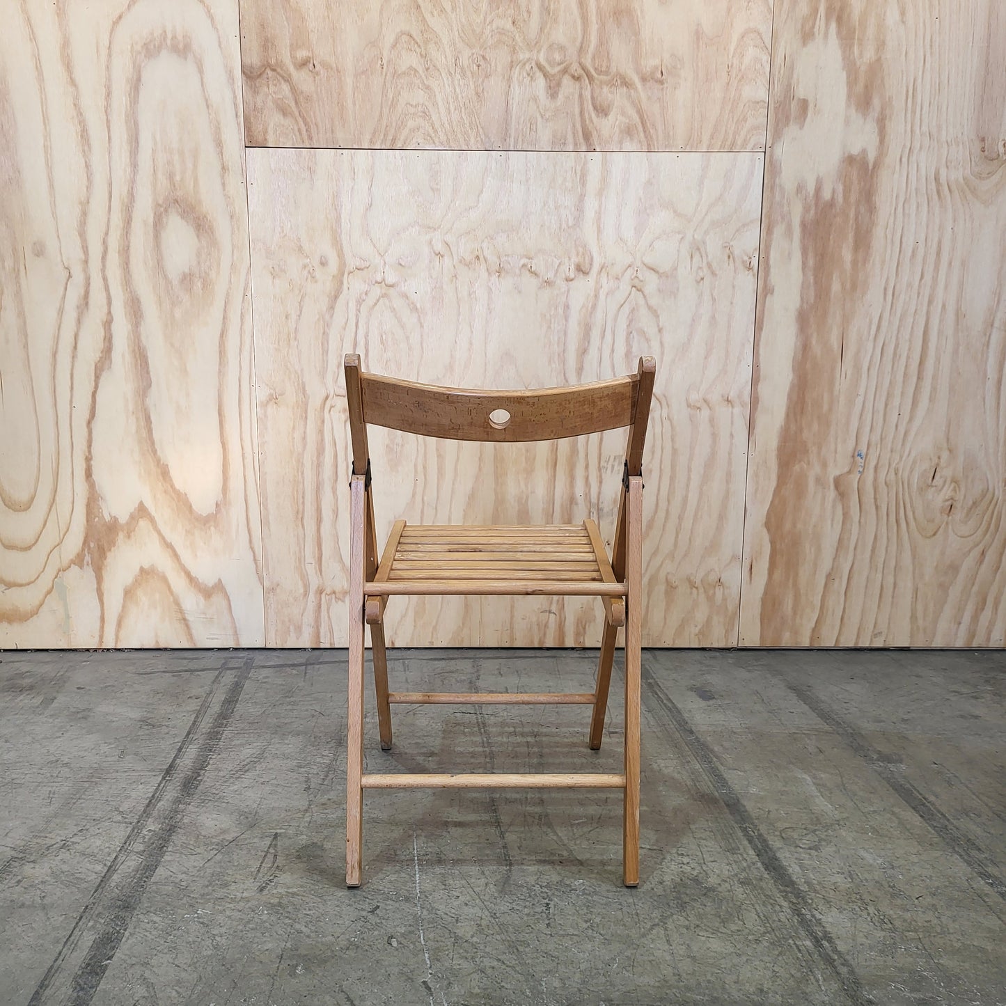 Ikea 'FRÖSVI' Folding Chair in Beech
